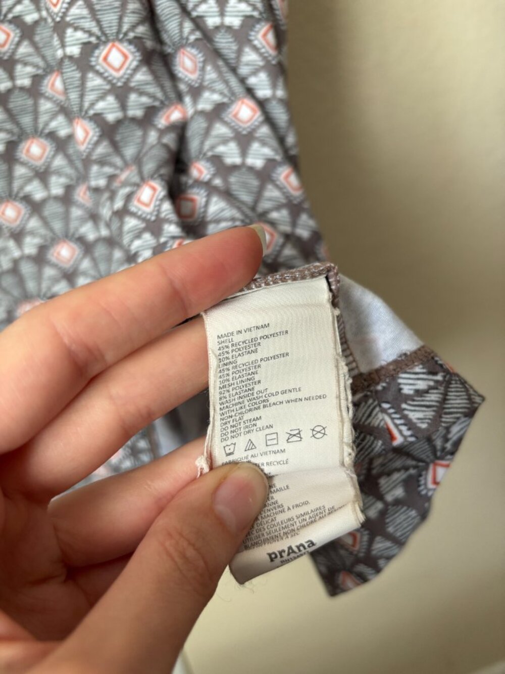 Prana Cali Sleeveless Racerback Printed Day Athleisure Backyard Dress - Picture 6 of 11